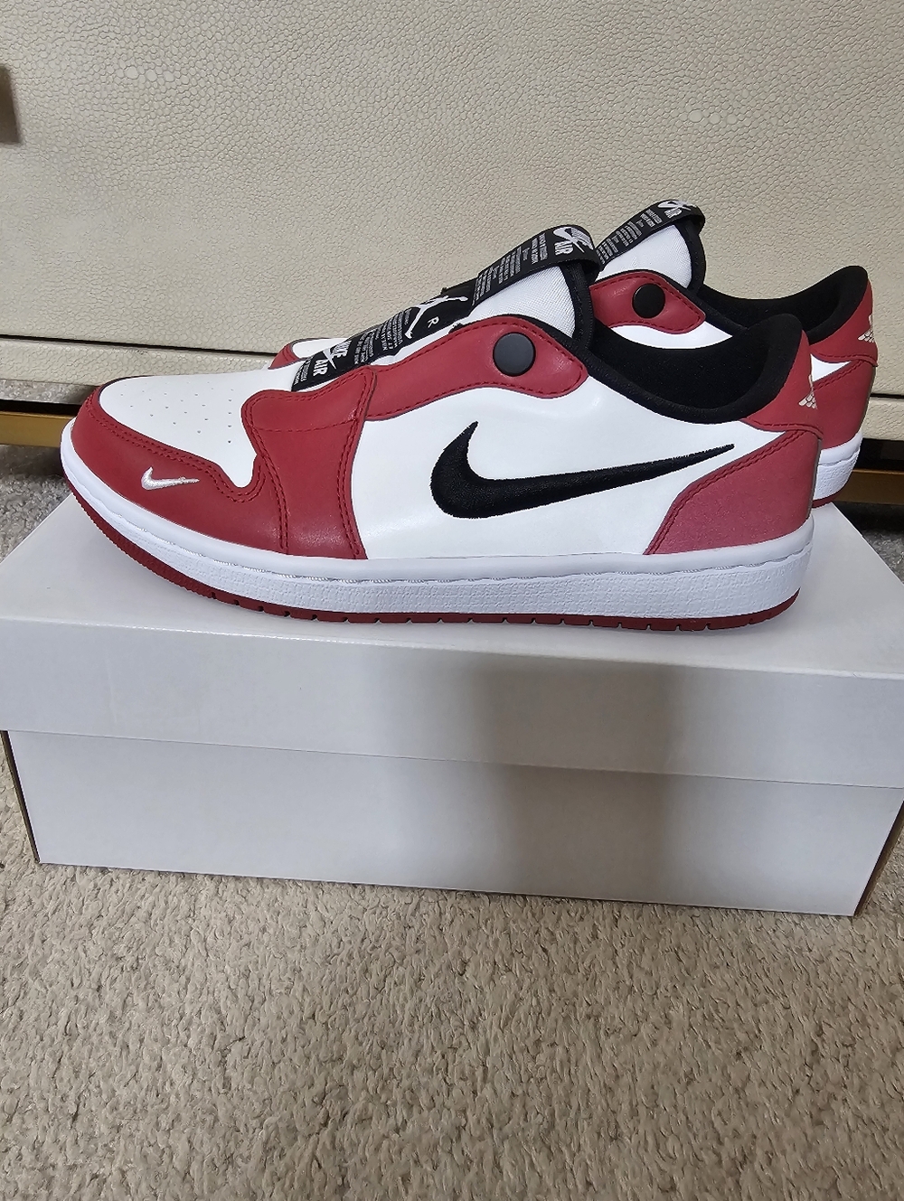 Women's AIR JORDAN 1 LOW SLIP SZ 6.5